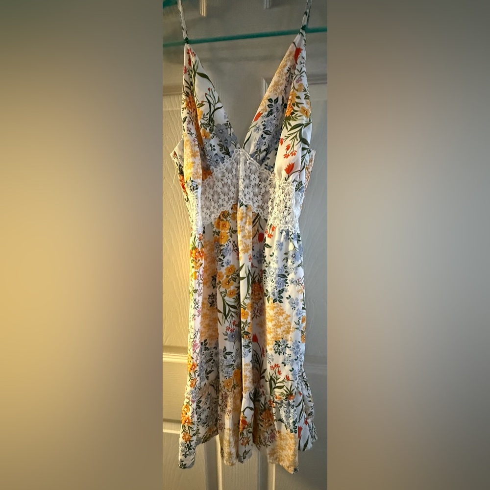 Liberty Floral Lace V-Neck Blouse